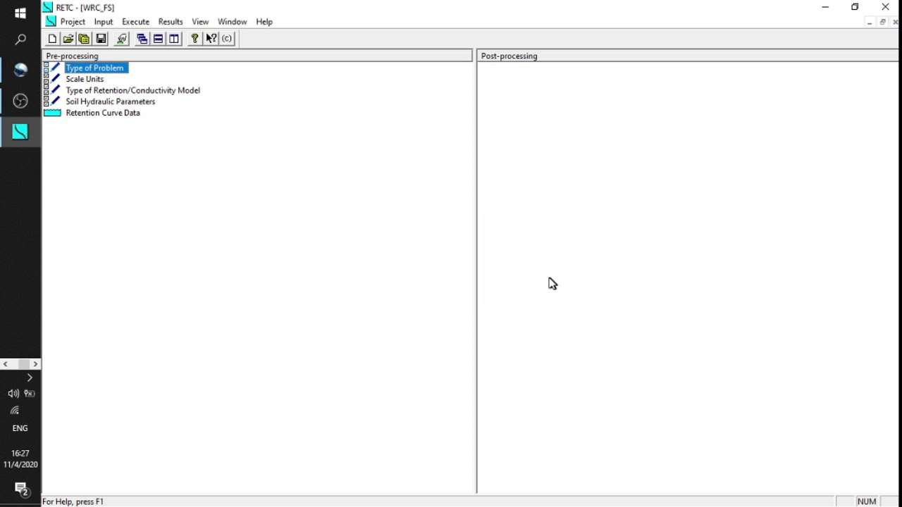 Aula 38 - Programa RETC para curvas de retenção de água