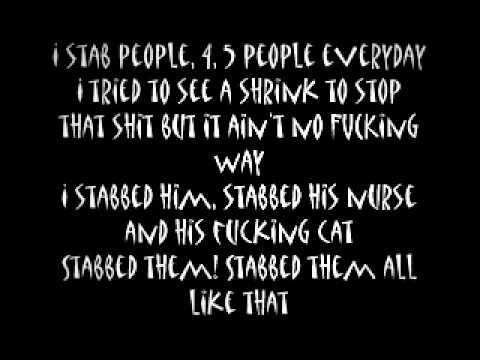 ICP I Stab People Lyrics