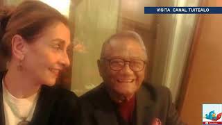 Se reúnen Beatriz Gutiérrez y Armando Manzanero