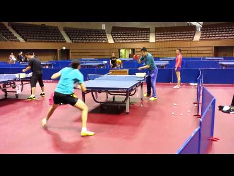 Li Xiaoxia at the 2014 World Team Table Tennis Championships!
