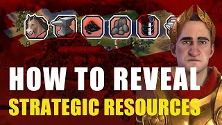 🛑Civ 6 Cheats - Reveal Strategic Resources at a Starting Location