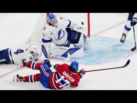Josh Anderson Game 4 3-2 OT WINNER vs Lightning (Jul. 5, 2021) (ALL CALLS)