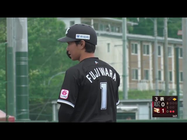 【ファーム】レフト前へ流し打ち!! マリーンズ・藤原恭大 復帰後初ヒットを放つ!!  2024年5月29日 東北楽天ゴールデンイーグルス 対 千葉ロッテマリーンズ
