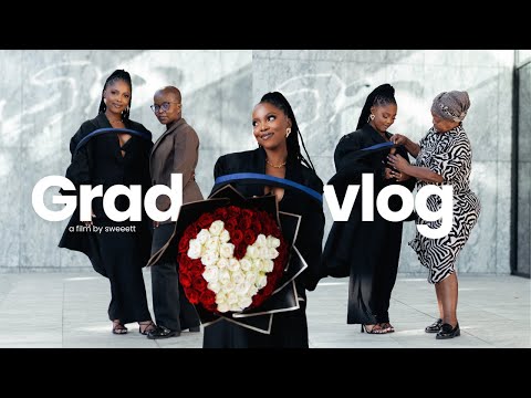 GRADUATION VLOG: flew my parents out to Cape Town for their first time for my grad ♡