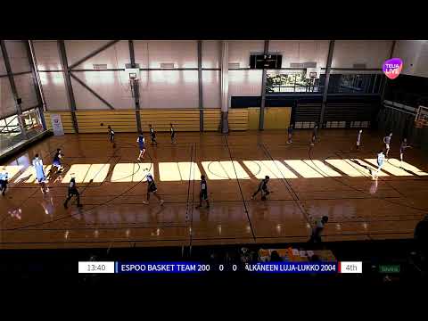 Espoo Basket Team 2004 vs Pälkaneen Luja-Lukko 2004