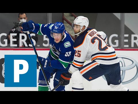 Tyler Myers and Bo Horvat on Canucks 2 1 win over Edmonton Oilers The Province