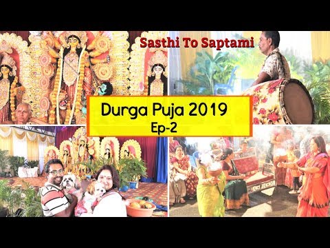Durga Puja Vlog 2019 | Sashthi And Saptami Vlog | Episode 2 Video