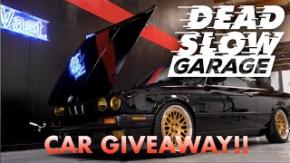 Dead Slow Garage Car Giveaway - BMW E30