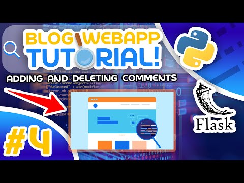 Python Blog Tutorial 4 Adding And Deleting Comments