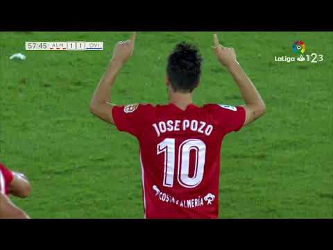 Great Goal of Pozo (1-1) UD almería vs Real Oviedo