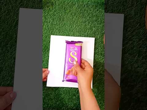 chocolate gift wrapping Idea #shorts #diy #youtubeshorts
