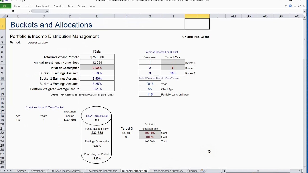 Planning Templates Bucket Strategy Intro & Overview