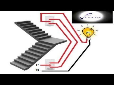 two way switch wiring || jina  wiring || staircase wiring (in hindi)||sidhi numa wiring|| Video