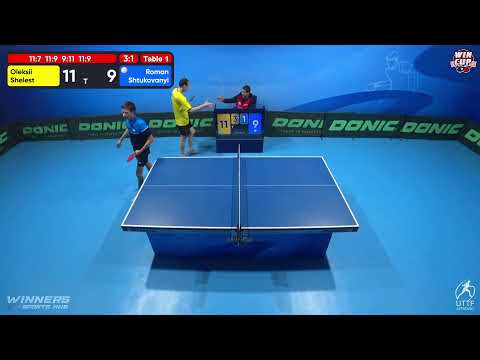 22:00 Oleksii Shelest 3-1 Roman Shtukovanyi West 5 WIN CUP 02.11.2022 | TABLE TENNIS WINCUP