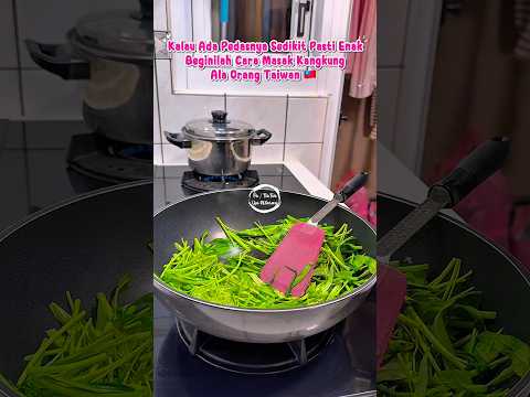 If you cook water spinach with a thick seasoning, it will definitely be delicious! #fblifestyle