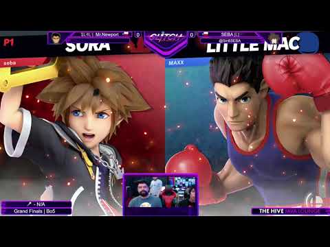 Glitch Weekly #109 - Grand Finals - _SEBA_ (Sora) Vs. Mr.Newport (Little Mac)