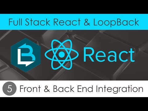 Full Stack React LoopBack 1 Intro LoopBack Server
