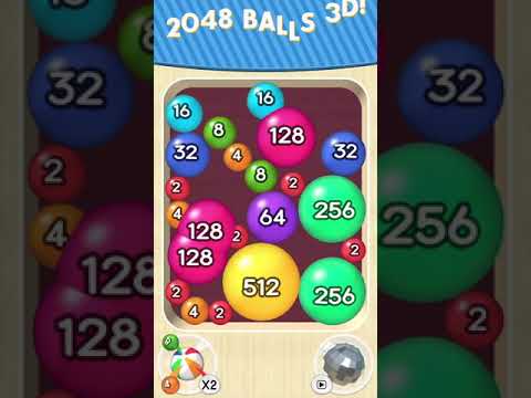 2048 Balls 3D Video