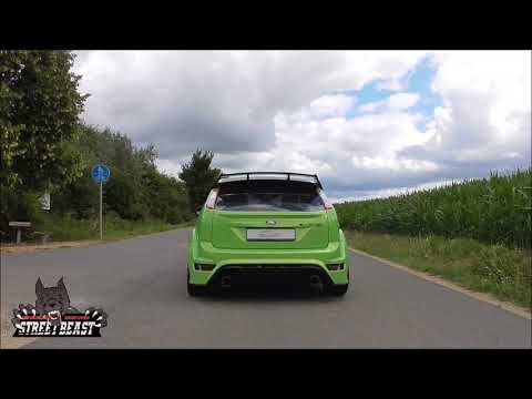 STREETBEAST 76mm Klappenauspuff - Ford Focus MK II RS - 76mm Klappenanlage