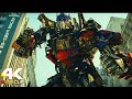 Transformers 2007 Optimus Prime Came To Help Scene 4K 60fps