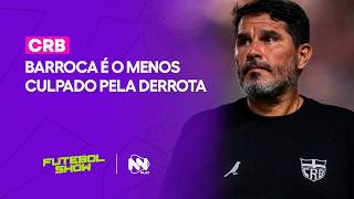 Técnico Eduardo Barroca é o menos culpado na derrota do CRB para o Athletic - MG