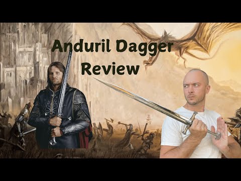 Lord of the Rings Anduril Dagger | Kult of Athena Review