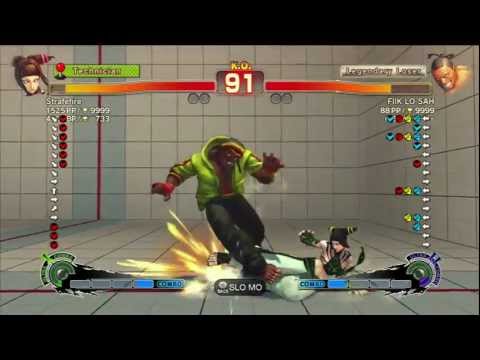 SSF4:AE 2012 -- Xbox Live -- Strafefire (Juri) vs. FIIK LO SAH (Dee Jay)