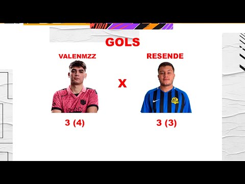 VALENMZZ DESBANCA O RESENDE NOS PÊNALTIS - GOLS VALENMZZ 3(4) x 3(3) RESENDE | FIFA 21