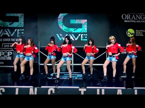 "Angelpluz" cover "Miniskirt+Good Luck" (AOA) @ "G-WAVE Cover Dance 2016"