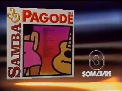 Comercial do LP Samba & pagode - Volume 4 (Som Livre, 1994)