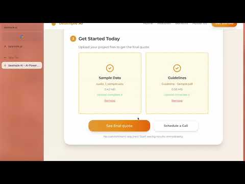 besimple AI video preview