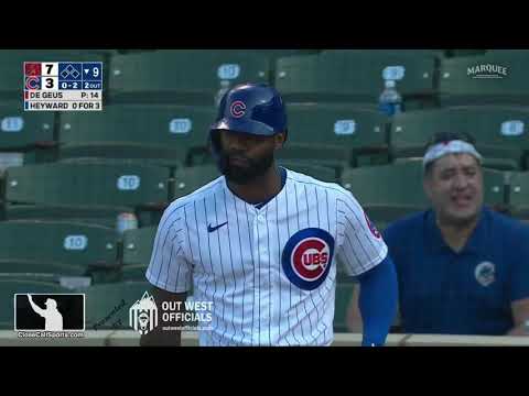 Ejection 109 - Willson Contreras Gets Tossed After 99-Minute Rain Delay at End of Blowout Game