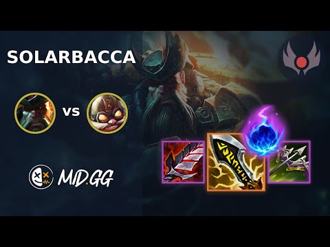 MID.GG: [ solarbacca ] Gangplank BOT vs Corki | NA GRANDMASTER | LOL Season 2025