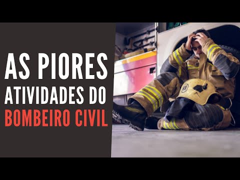 What are the worst tasks for a civilian firefighter?
