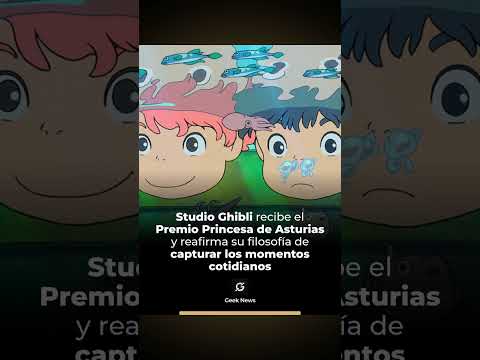 Studio Ghibli recibe el Premio Princesa de Asturias y vuelve a dar una lección magistral sobre por qué amamos sus películas: "Queremos capturar los momentos cotidianos"