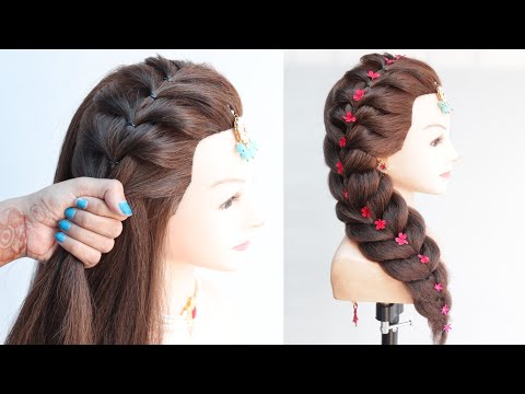 simple trick for bridesmaid hairstyle | beautiful...