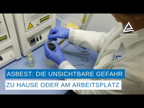 Asbest: die unsichtbare Gefahr zu Hause oder am Arbeitsplatz