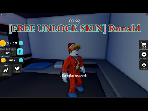 [FREE UNLOCK SKIN] Ronald 🤡 ROBLOX