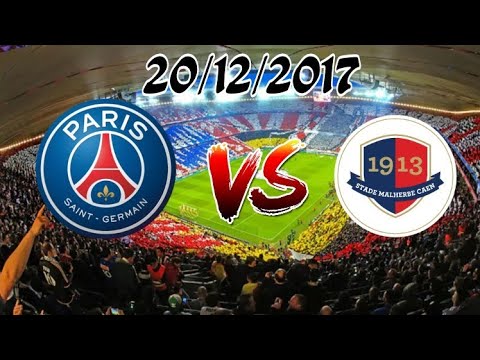 PSG VS SM CAEN || 1-0 || Edinson Cavani 21' minutes