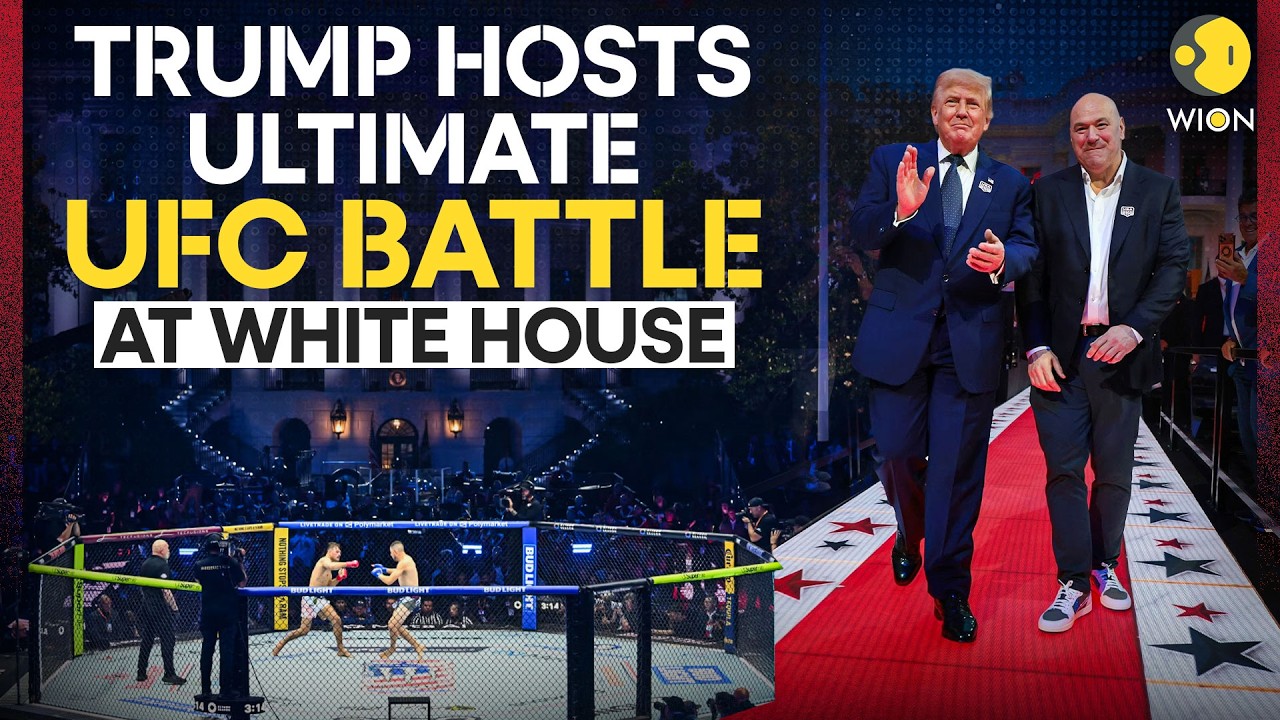 UFC Fight At White House: President Trump Hosts UFC Freedom 250 On His 80th Birthday | Originals
