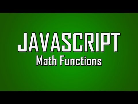Learn Javascript 4 Math Functions