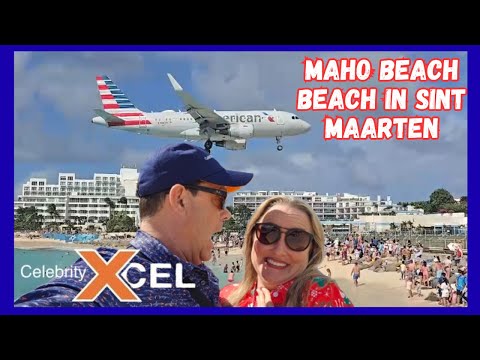 INSANE Plane Spotting at Maho Beach ✈️ | Celebrity Excel Caribbean Cruise Vlog