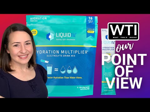 Liquid I.V. Hydration Lemon Packets - WTI product video review