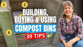 NEW Compost Setup Tour: Tips For Buying, Building & Using Compost Bins