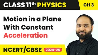Motion in a Plane With Constant Acceleration - Motion in a Plane | Class 11 Physics Chapter 3 | CBSE