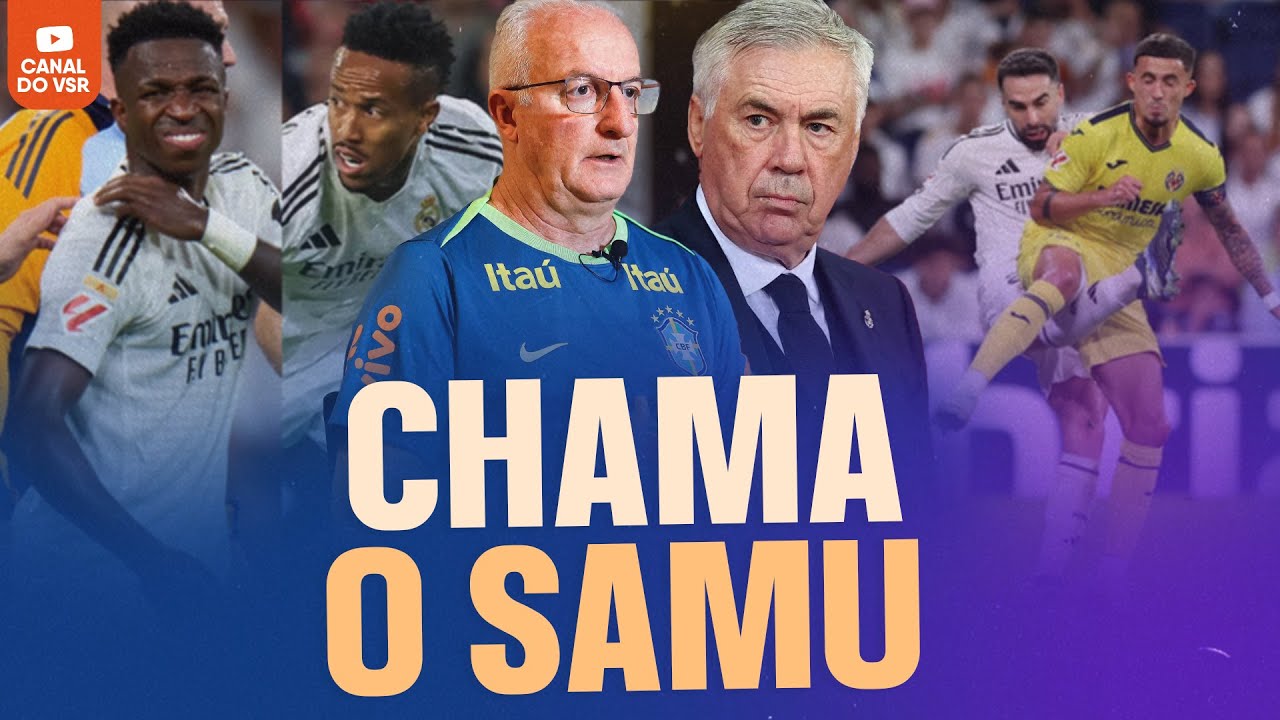 LESÕES COMPLICAM O REAL MADRID E A SELEÇÃO