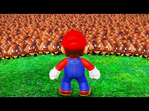 Mario VS. 1,000,000 Gumball