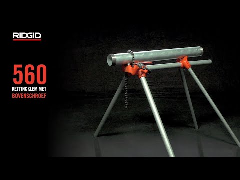 RIDGID 560 Kettingklem met bovenschroeven