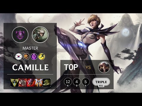 Camille Top vs Sett - KR Master Patch 10.7
