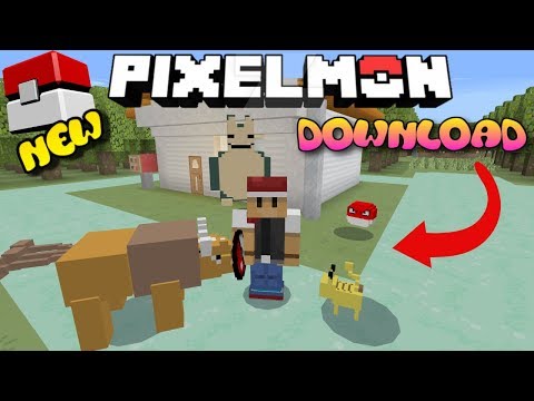 Pokemon Addon Bedrock Edtion Minecraft Map